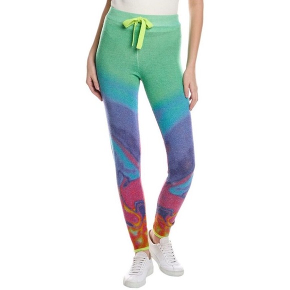 Brodie Cashmere Pants - Brodie Cashmere Rainbow Lava Joggers Size M